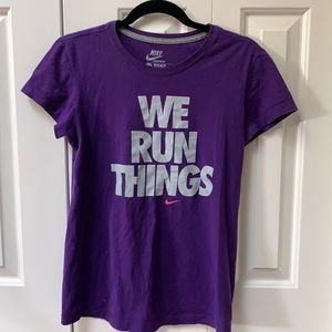 Nike purple Top 100% Cotton